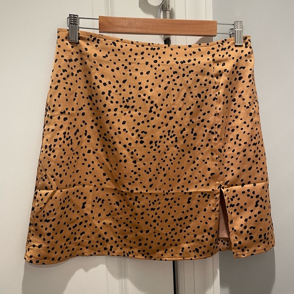 Brona Foil Spotted Skirt